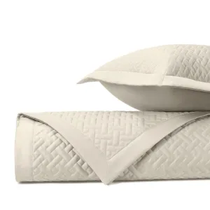 Basketweave Quilted Khaki by Home Treasures