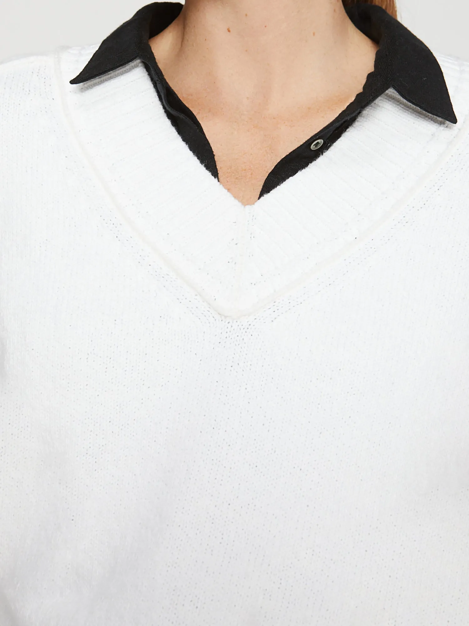 Brochu Walker - Mylo Vee in Salt White
