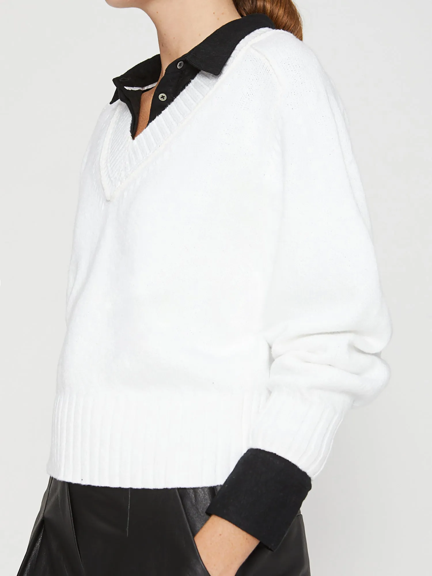 Brochu Walker - Mylo Vee in Salt White