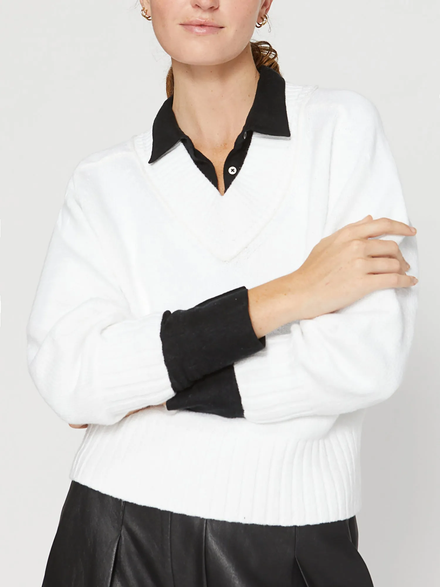 Brochu Walker - Mylo Vee in Salt White