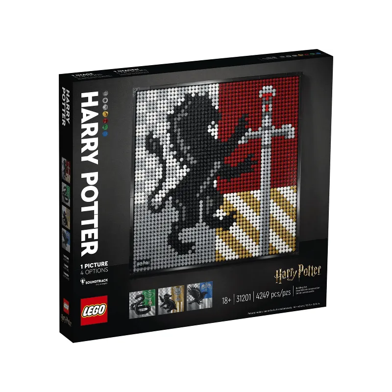 Constructor Hogwarts Coats of Arms 31201 LEGO Art