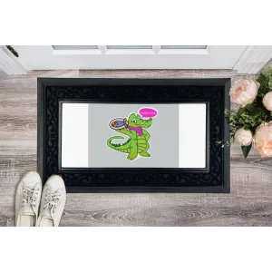Diner Croc Sublimation Heavy Duty Door Mat