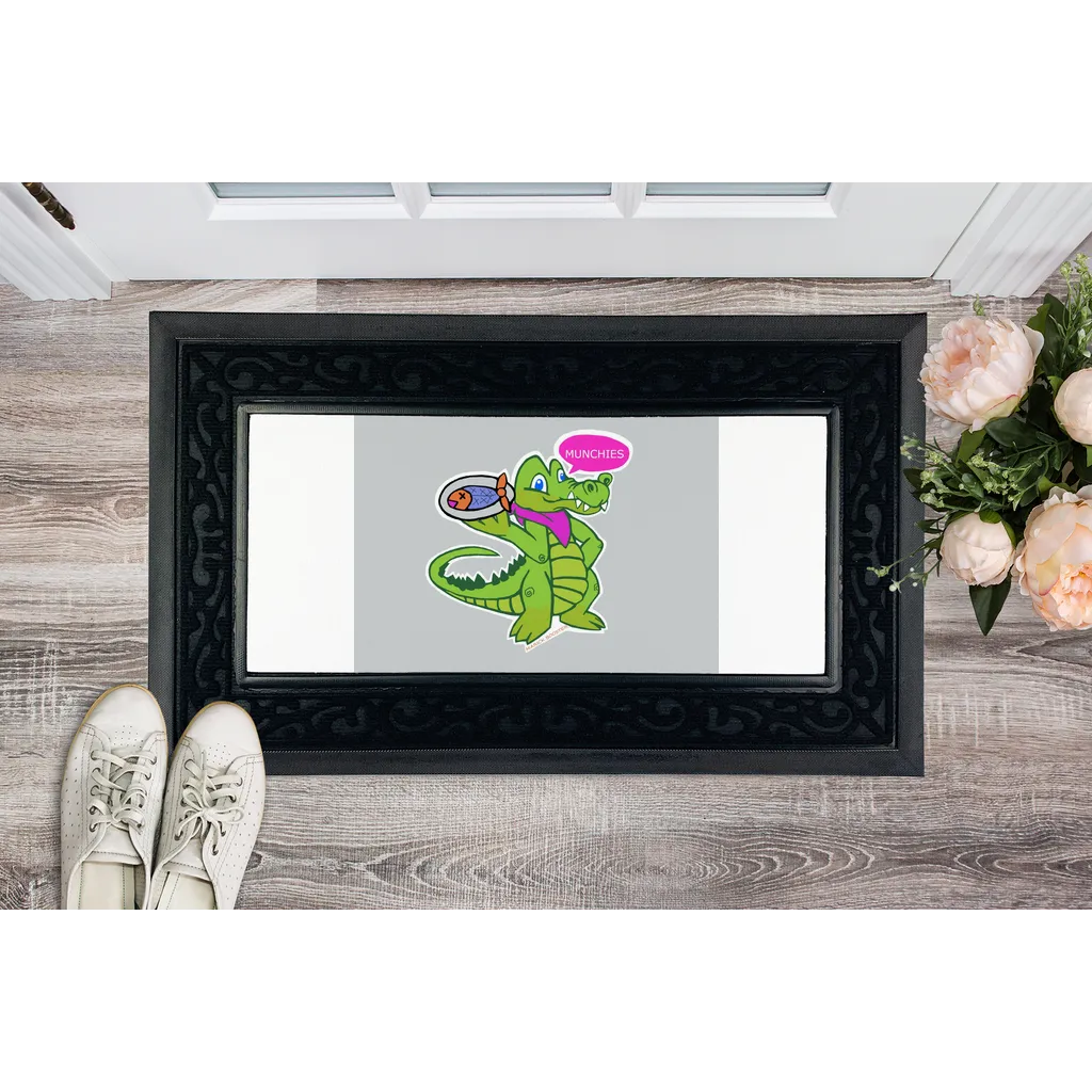 Diner Croc Sublimation Heavy Duty Door Mat
