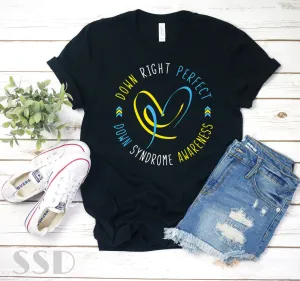 Down Right Perfect Graphic Tee Sweatshirt