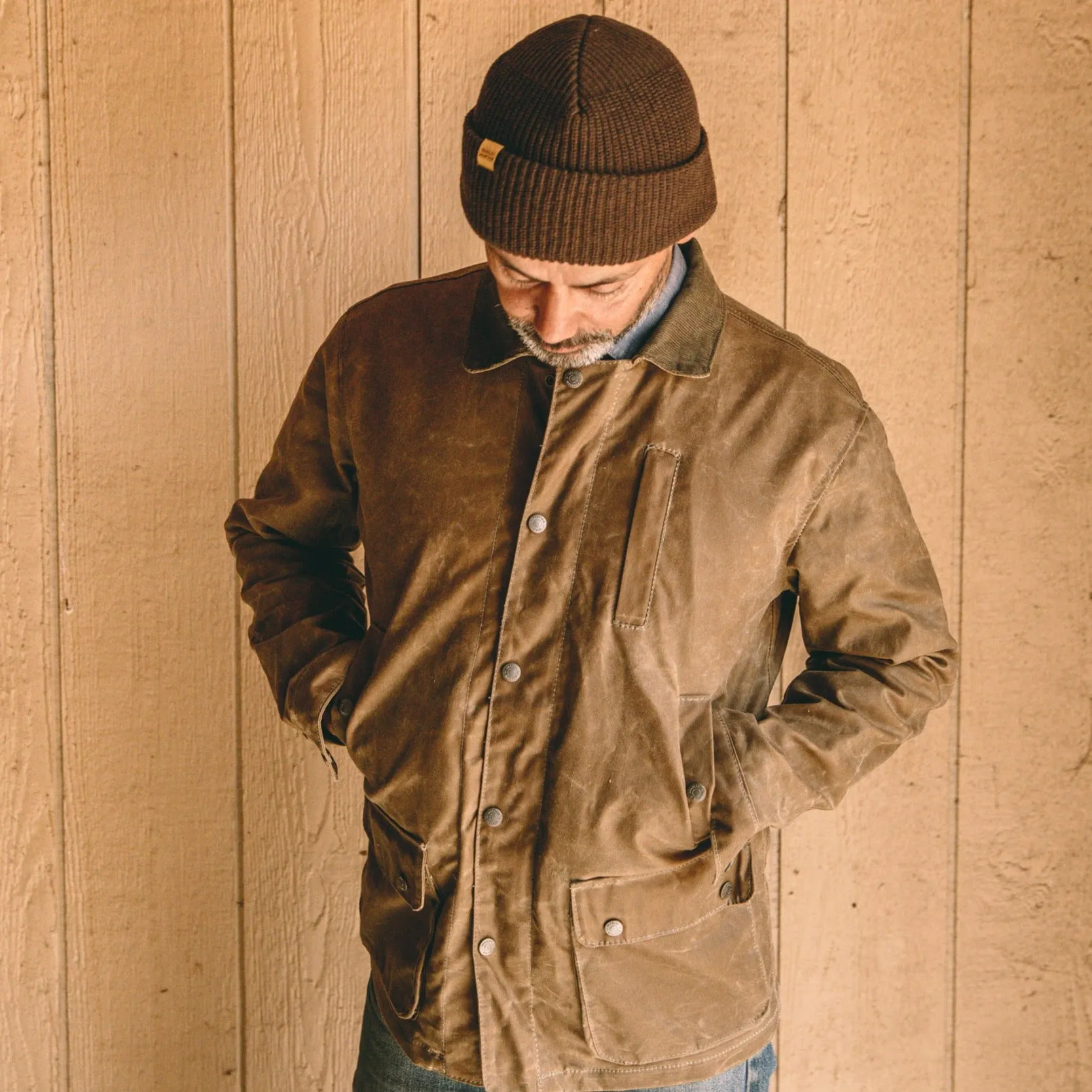 Field Jacket - Waxed Tan (PAST SEASON)