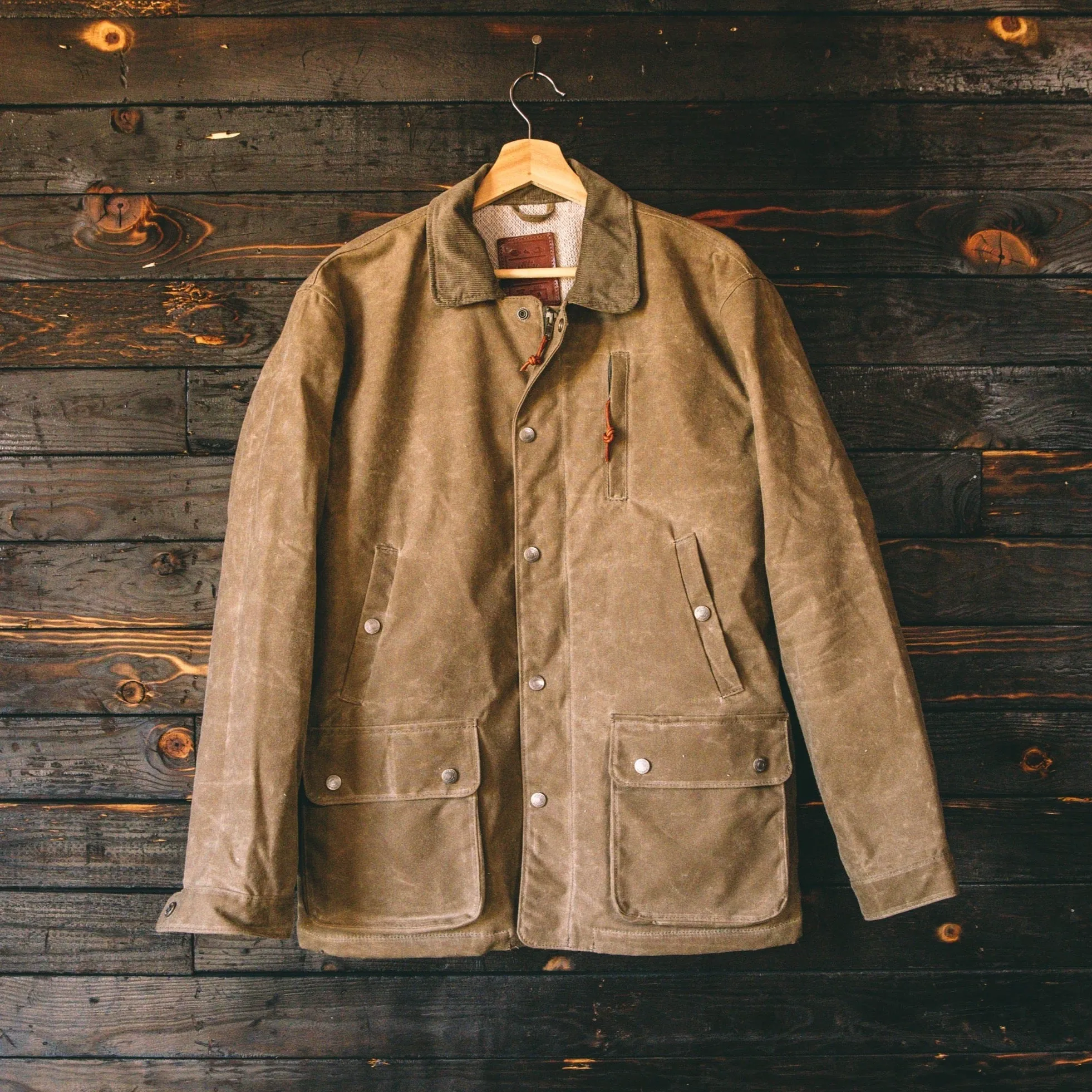 Field Jacket - Waxed Tan (PAST SEASON)