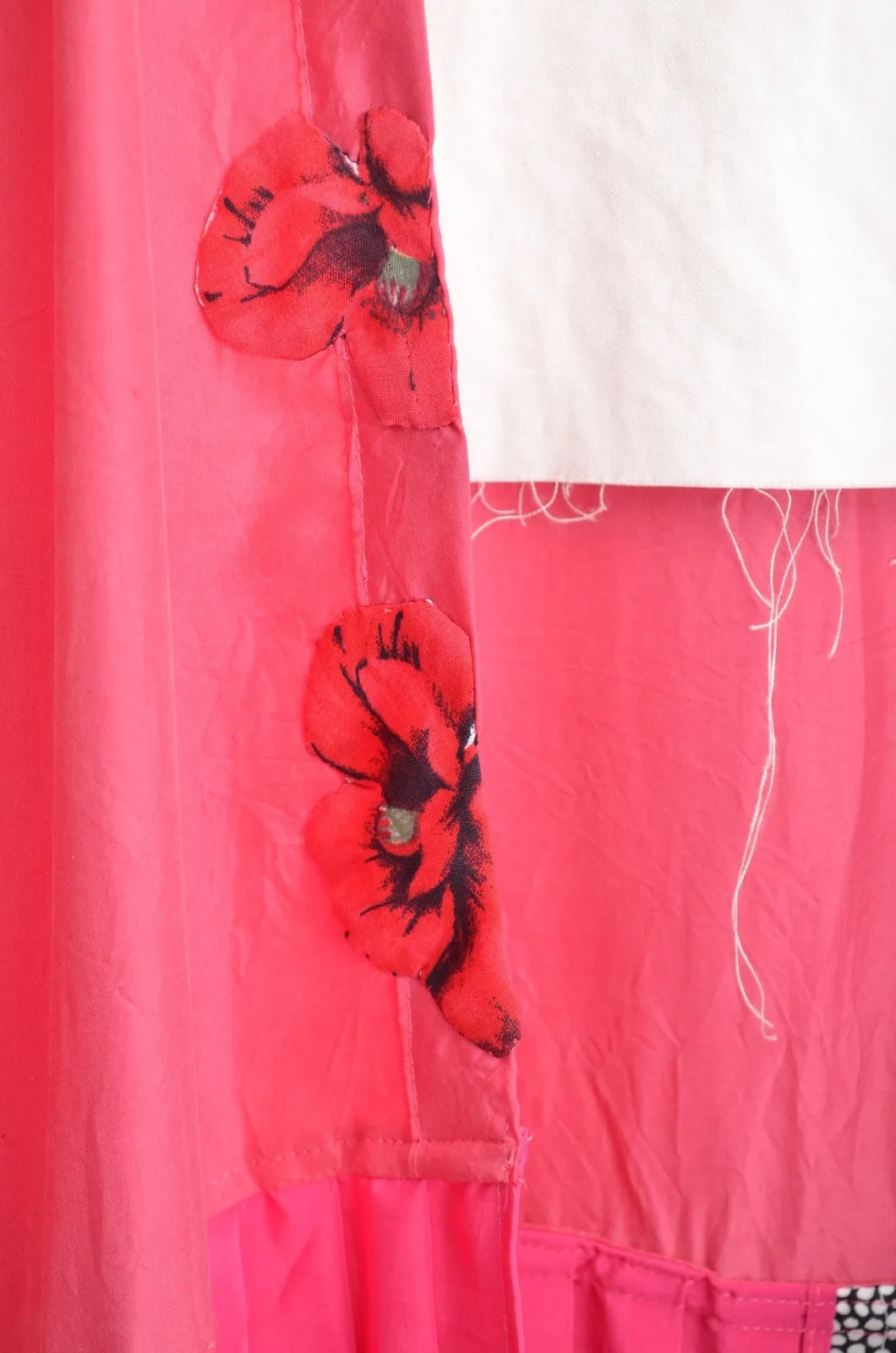 FLOWER PATCH ROBE / PNK