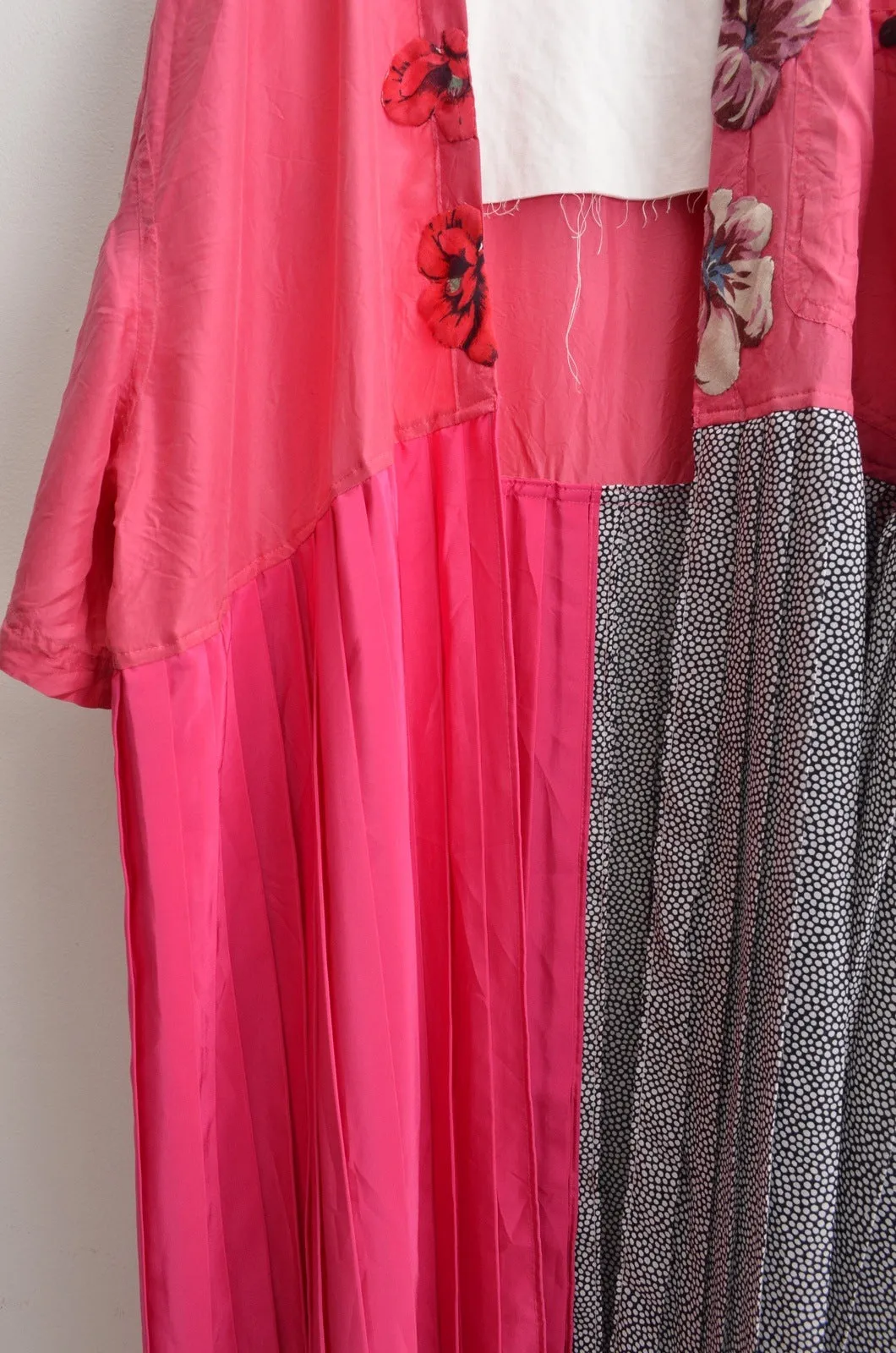 FLOWER PATCH ROBE / PNK
