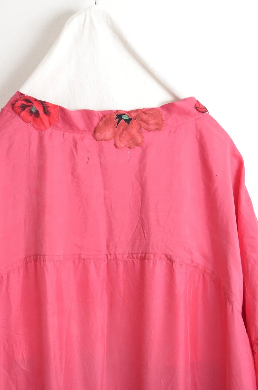 FLOWER PATCH ROBE / PNK