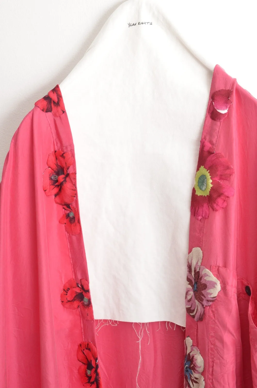 FLOWER PATCH ROBE / PNK