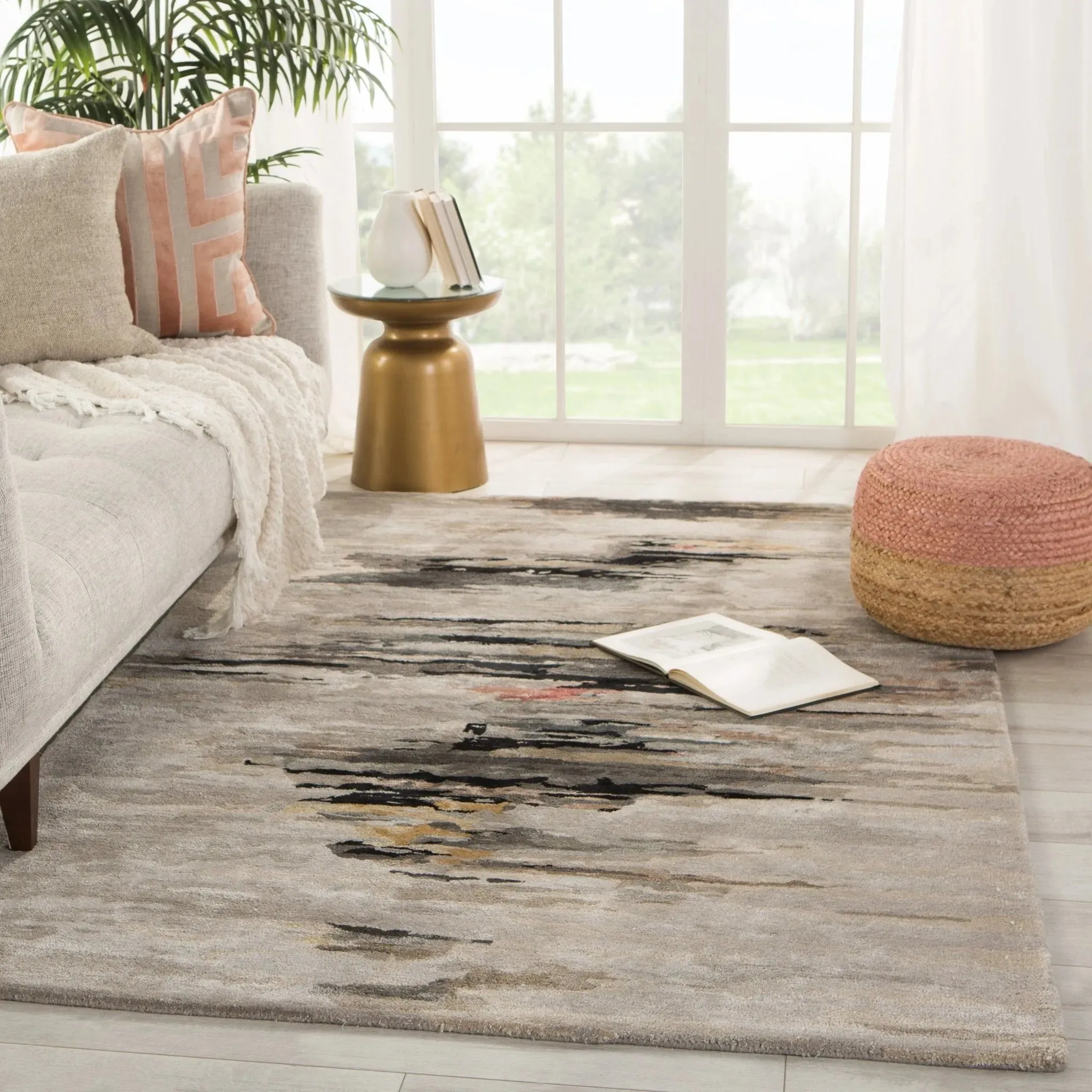 Genesis GES47 Grey/Black Rug
