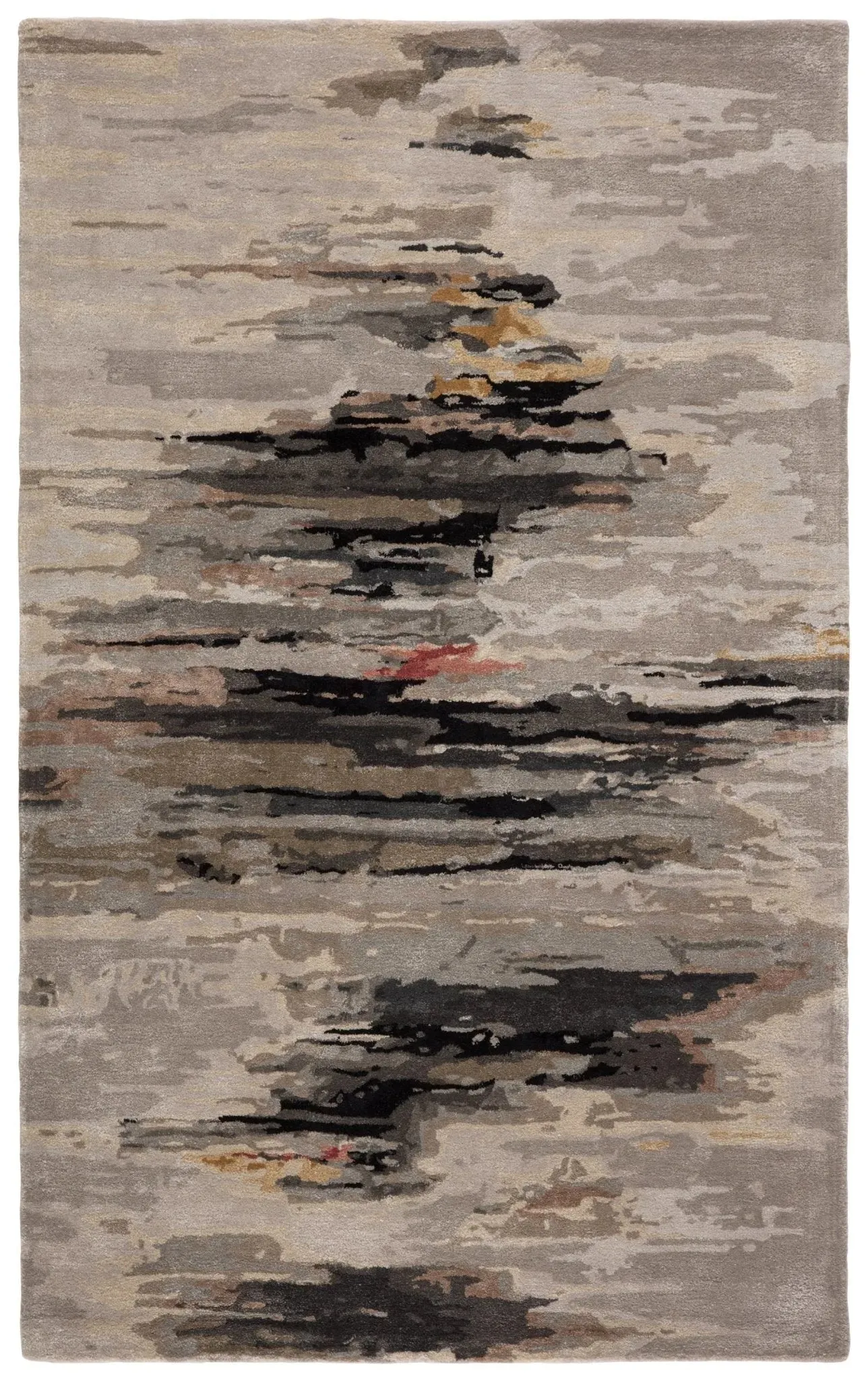 Genesis GES47 Grey/Black Rug