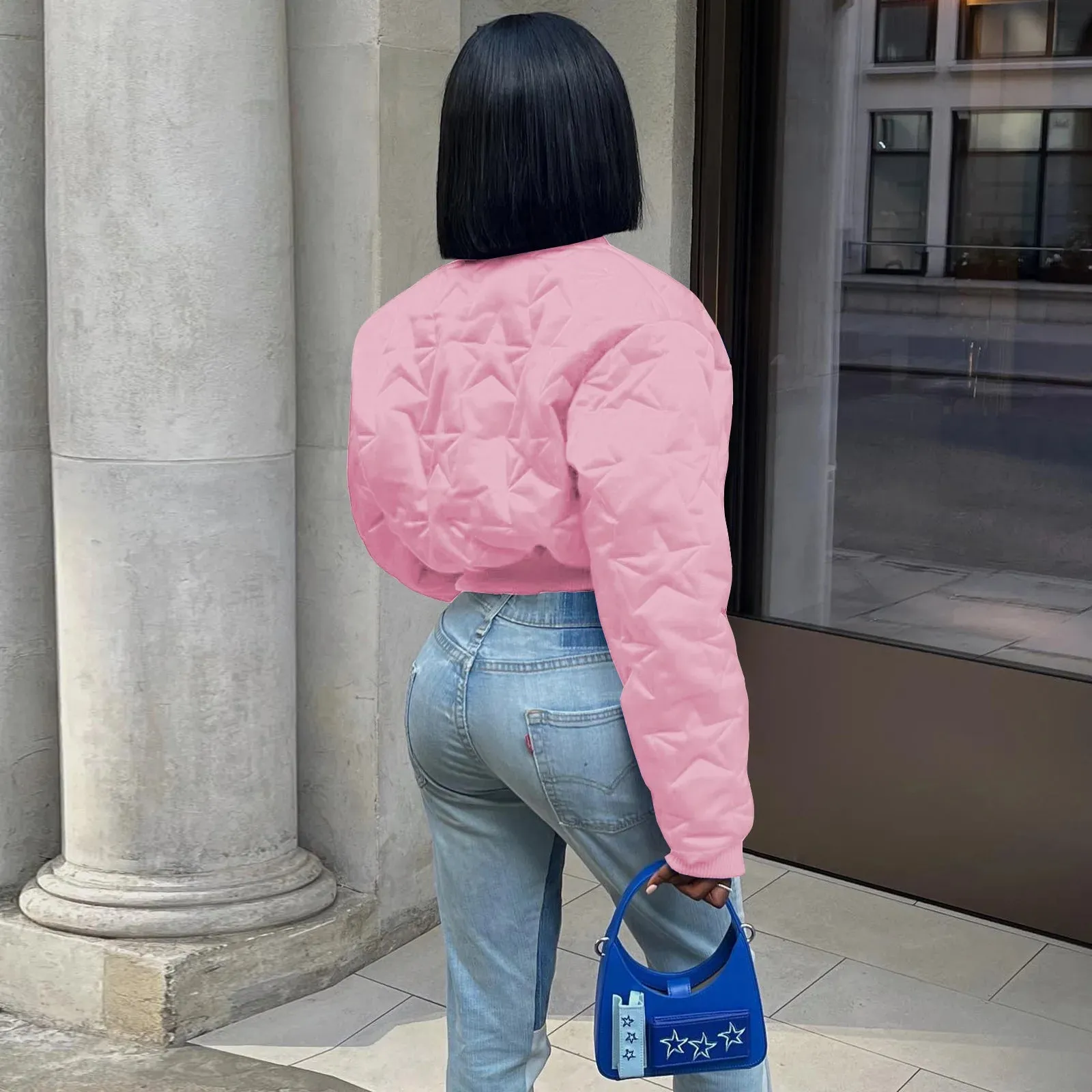Gina Bomber Puffer Jacket