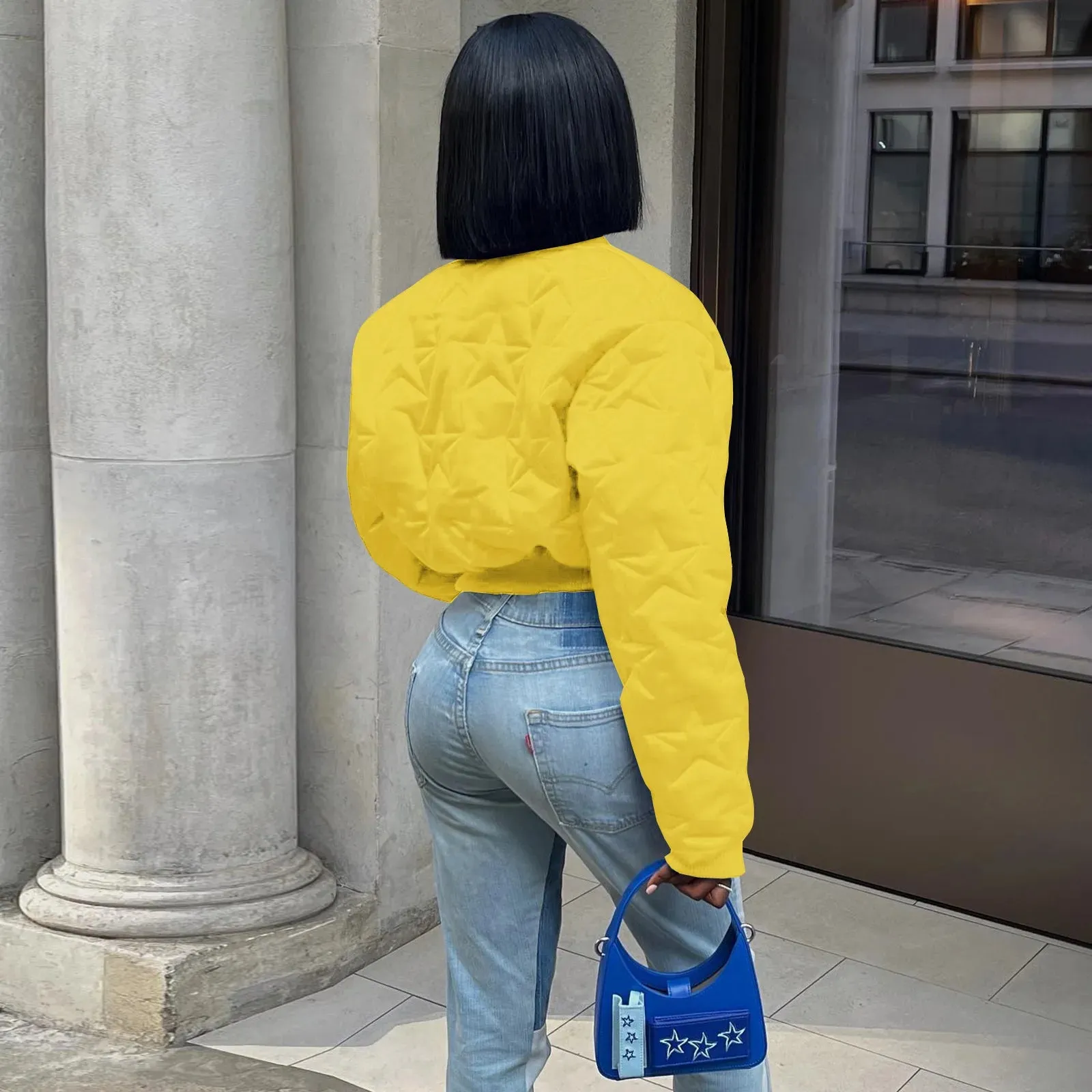 Gina Bomber Puffer Jacket