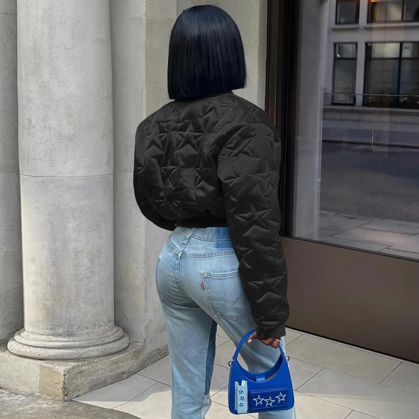 Gina Bomber Puffer Jacket