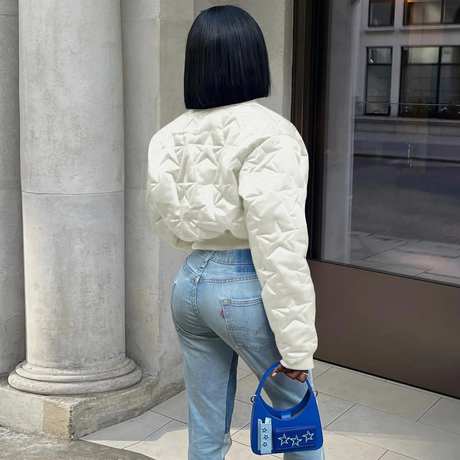 Gina Bomber Puffer Jacket
