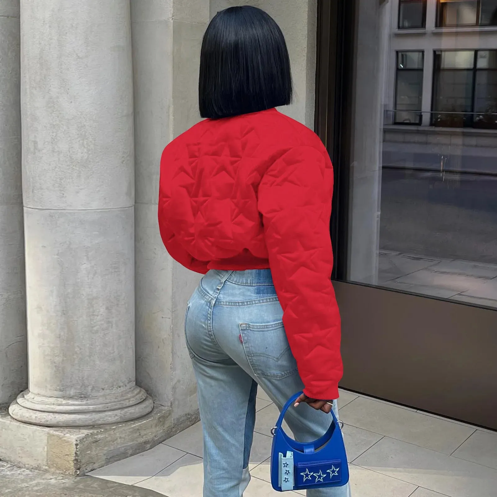 Gina Bomber Puffer Jacket