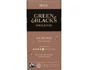 Green and Blacks Organic Almond Chocolate 90g