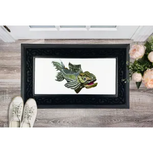 Green Fish Sublimation Heavy Duty Door Mat