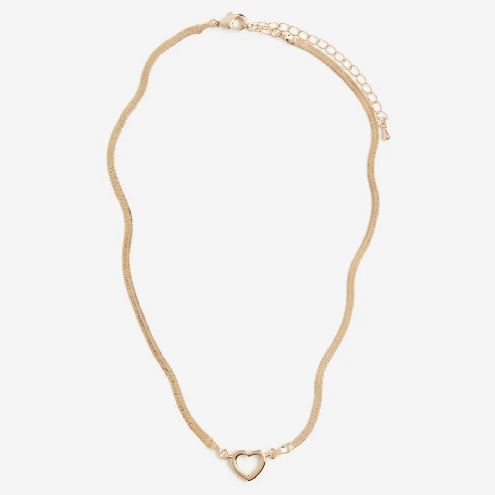 H&M Pendant necklace, gold