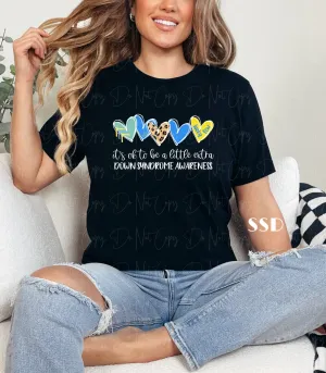 It’s Ok To Be A Little Extra Graphic Tee Sweatshirt