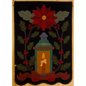 Jerome Thomas ~ Winter Glow Wool Applique Pattern