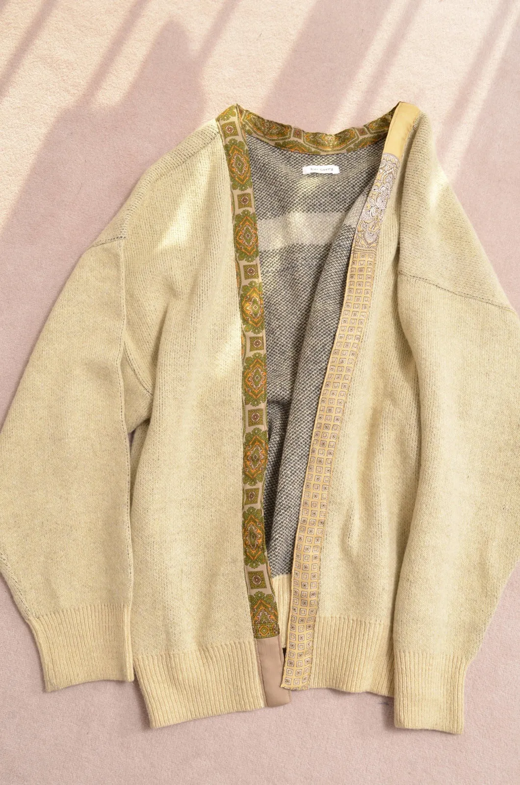 KNIT C/D_YELLOW