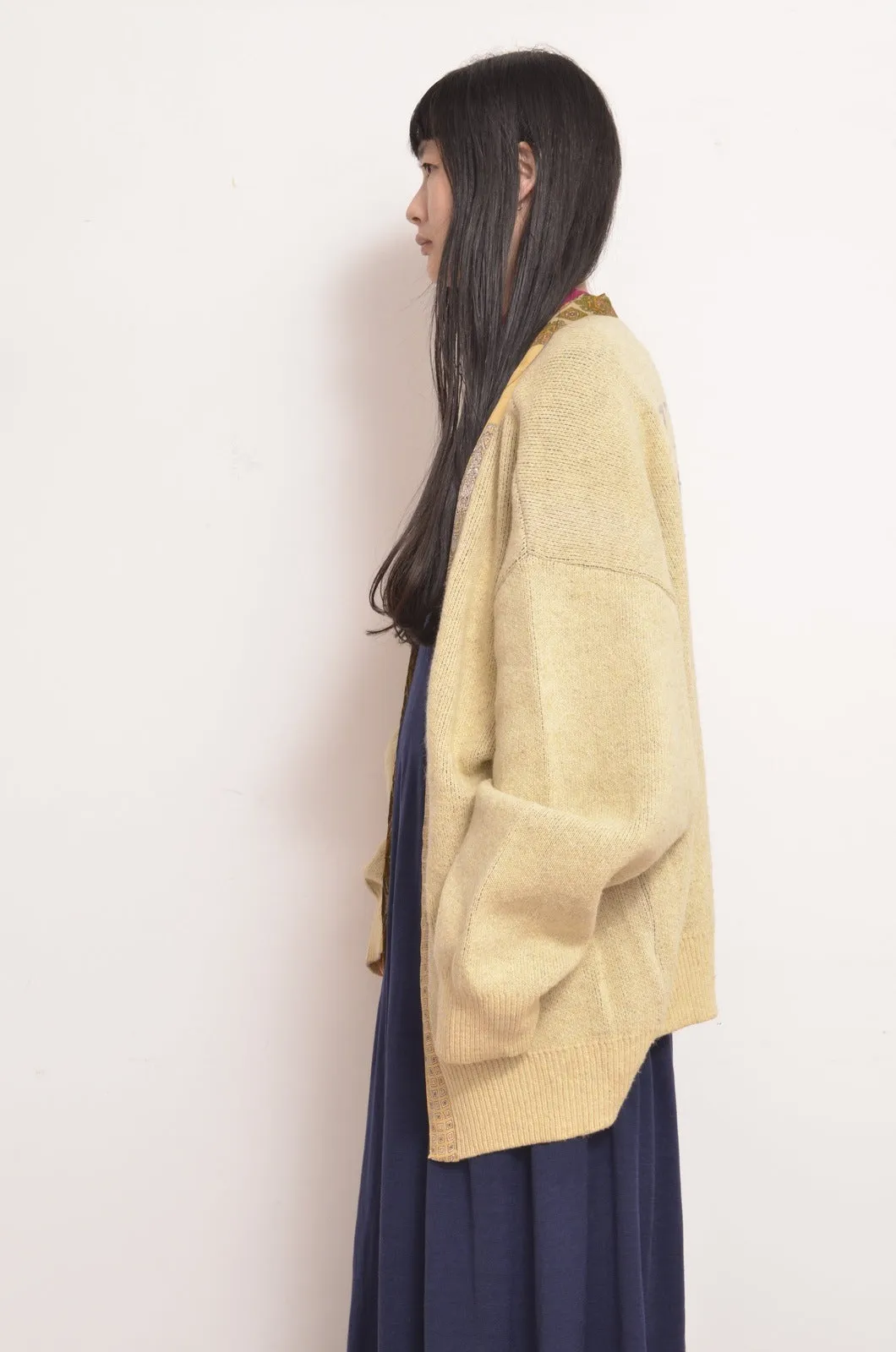 KNIT C/D_YELLOW
