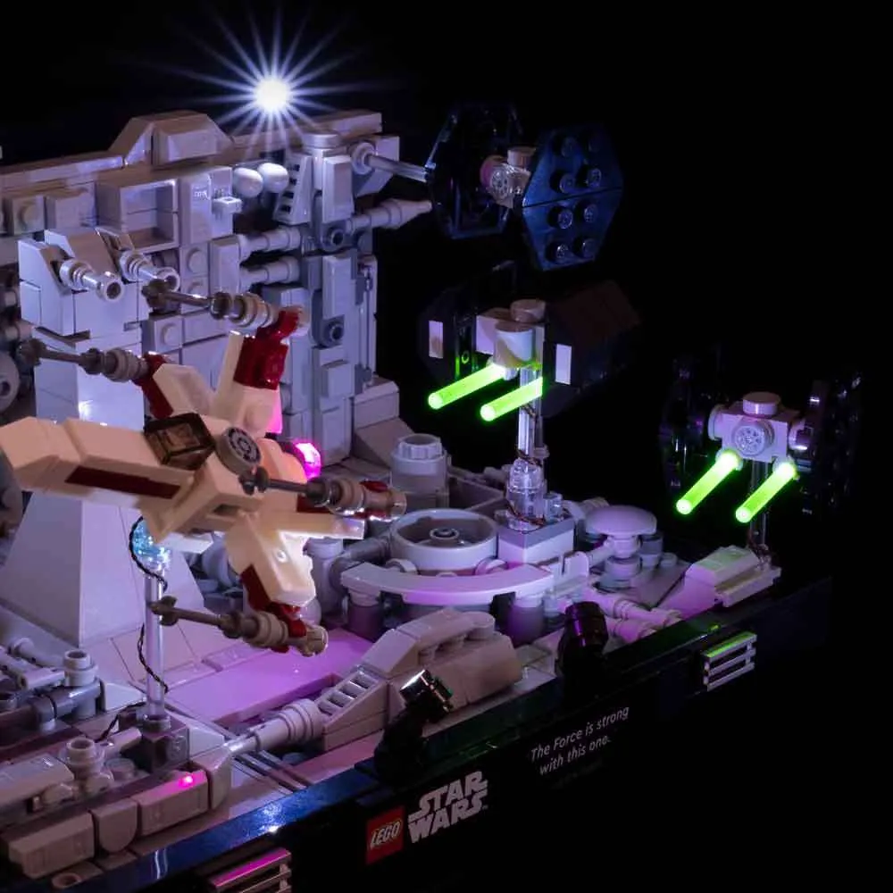 LEGO Death Star Trench Run Diorama #75329 Light Kit