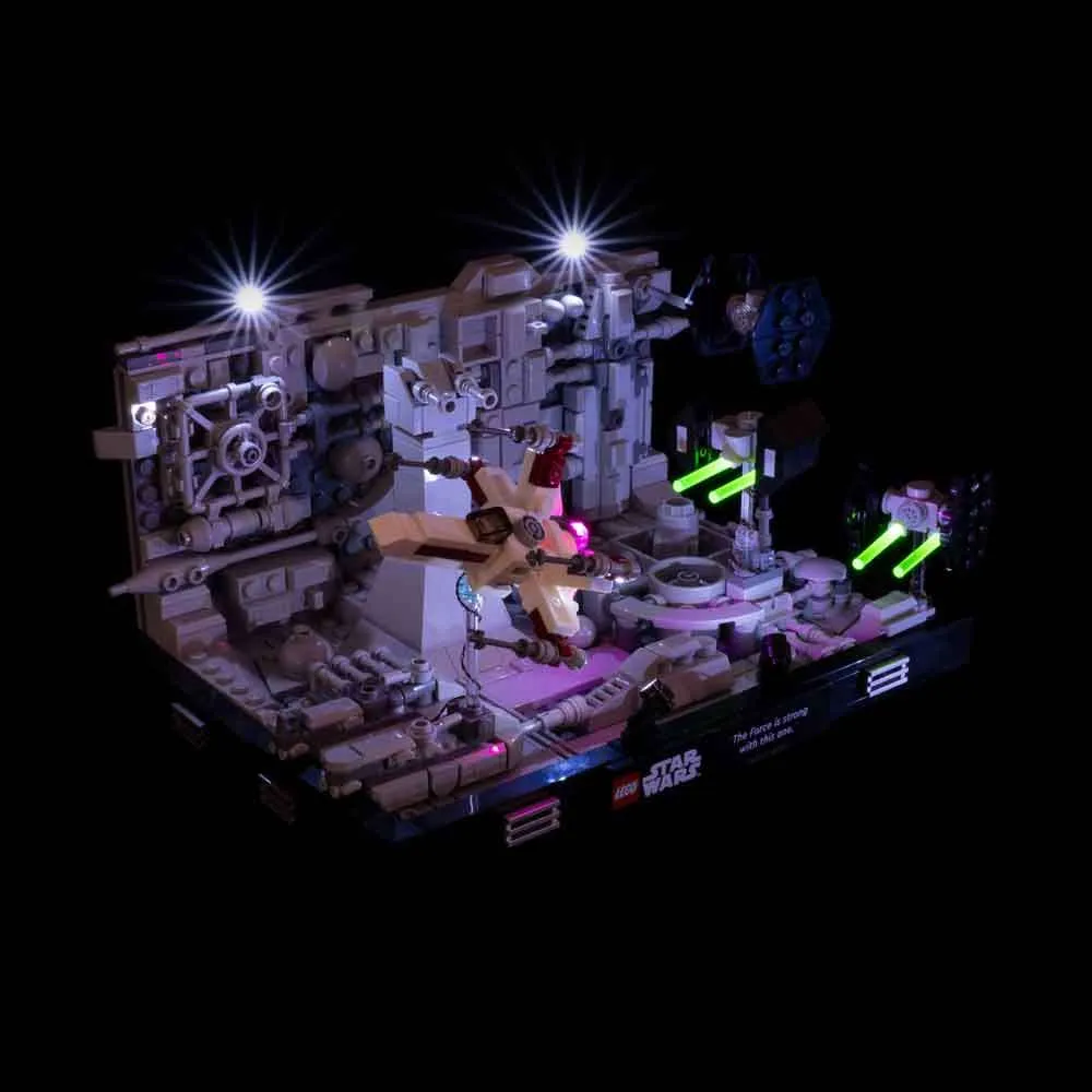 LEGO Death Star Trench Run Diorama #75329 Light Kit