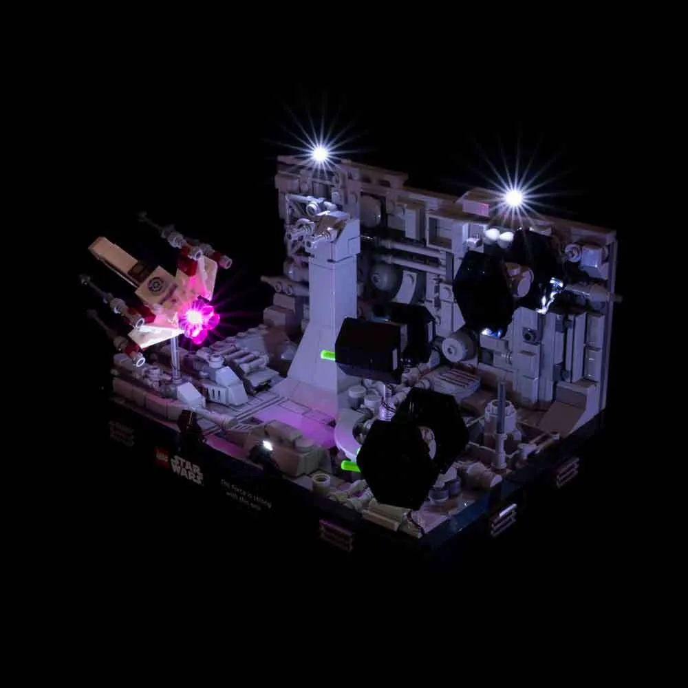 LEGO Death Star Trench Run Diorama #75329 Light Kit
