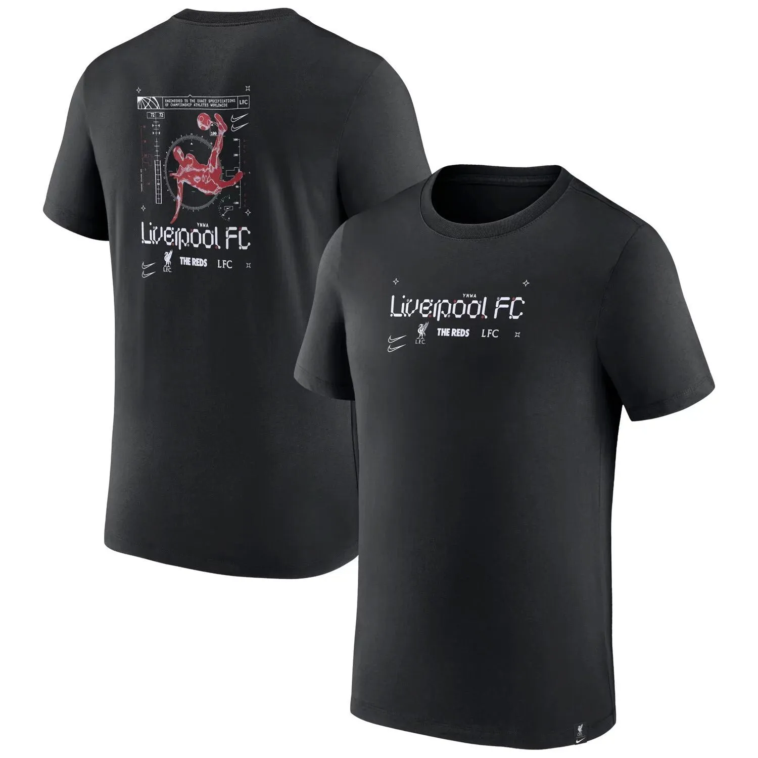 Liverpool Air Traffic Nike Men's Black T-Shirt
