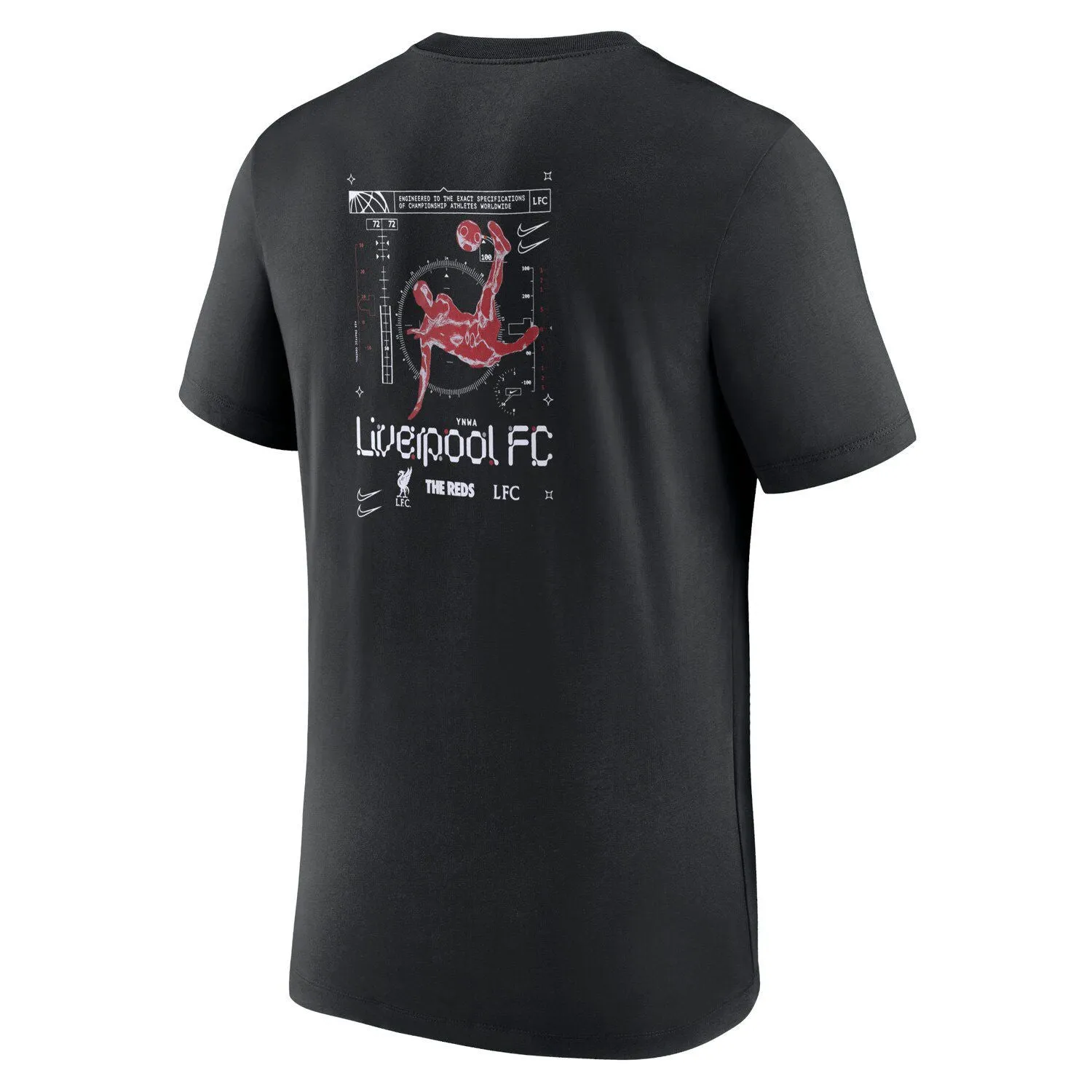 Liverpool Air Traffic Nike Men's Black T-Shirt