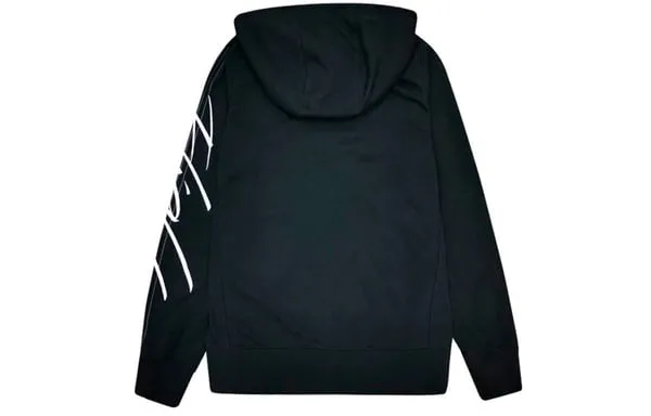 Men's Air Jordan Zipper Black Sweatshirt, black