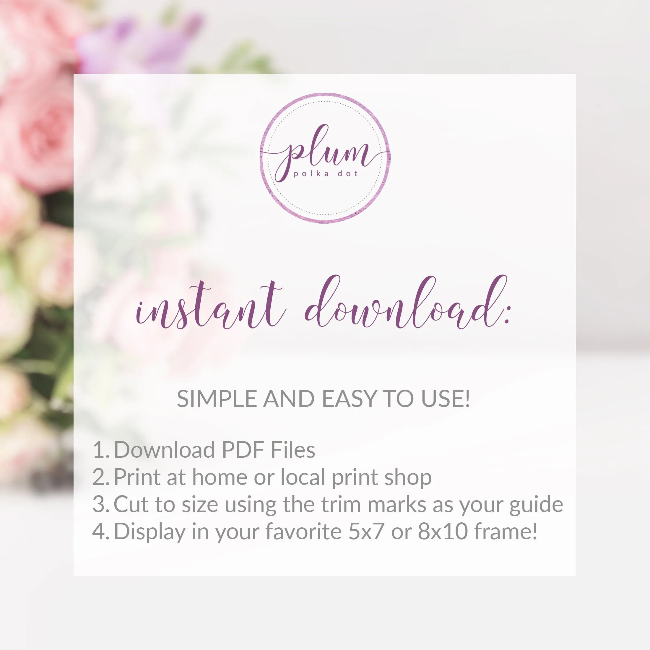New Year's Favors Sign Printable, INSTANT DOWNLOAD - NY100