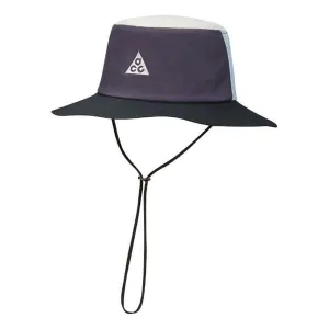 Nike ACG Bucket Hat Cap 'Black White Blue', black