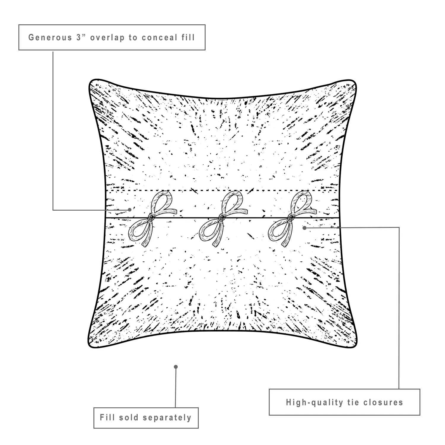 Ninepatch Star Quilted Euro Sham 26x26