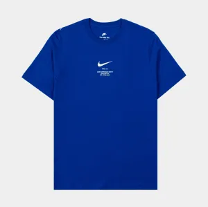 NSW Big Swoosh Mens Short Sleeve Shirt (Blue)