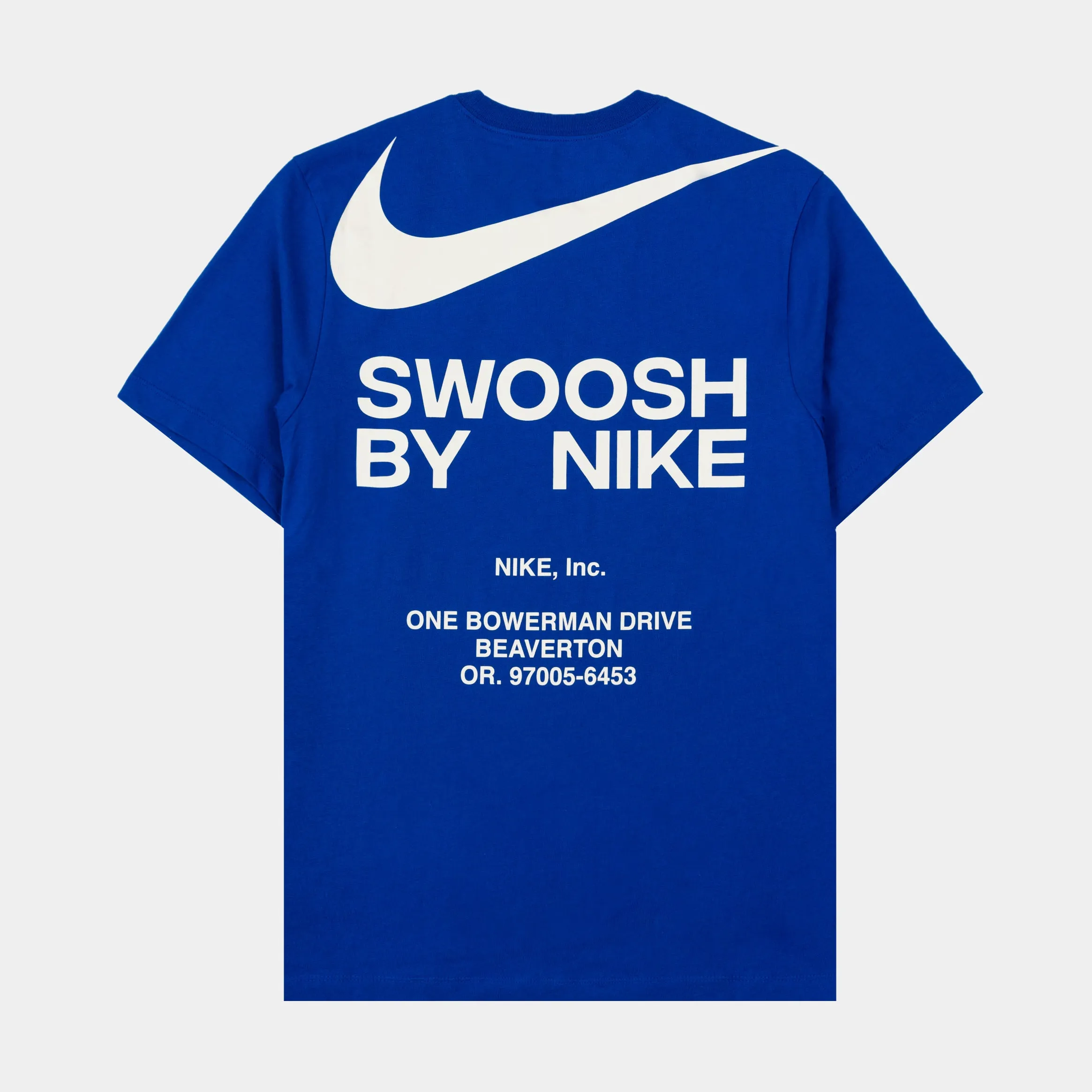 NSW Big Swoosh Mens Short Sleeve Shirt (Blue)