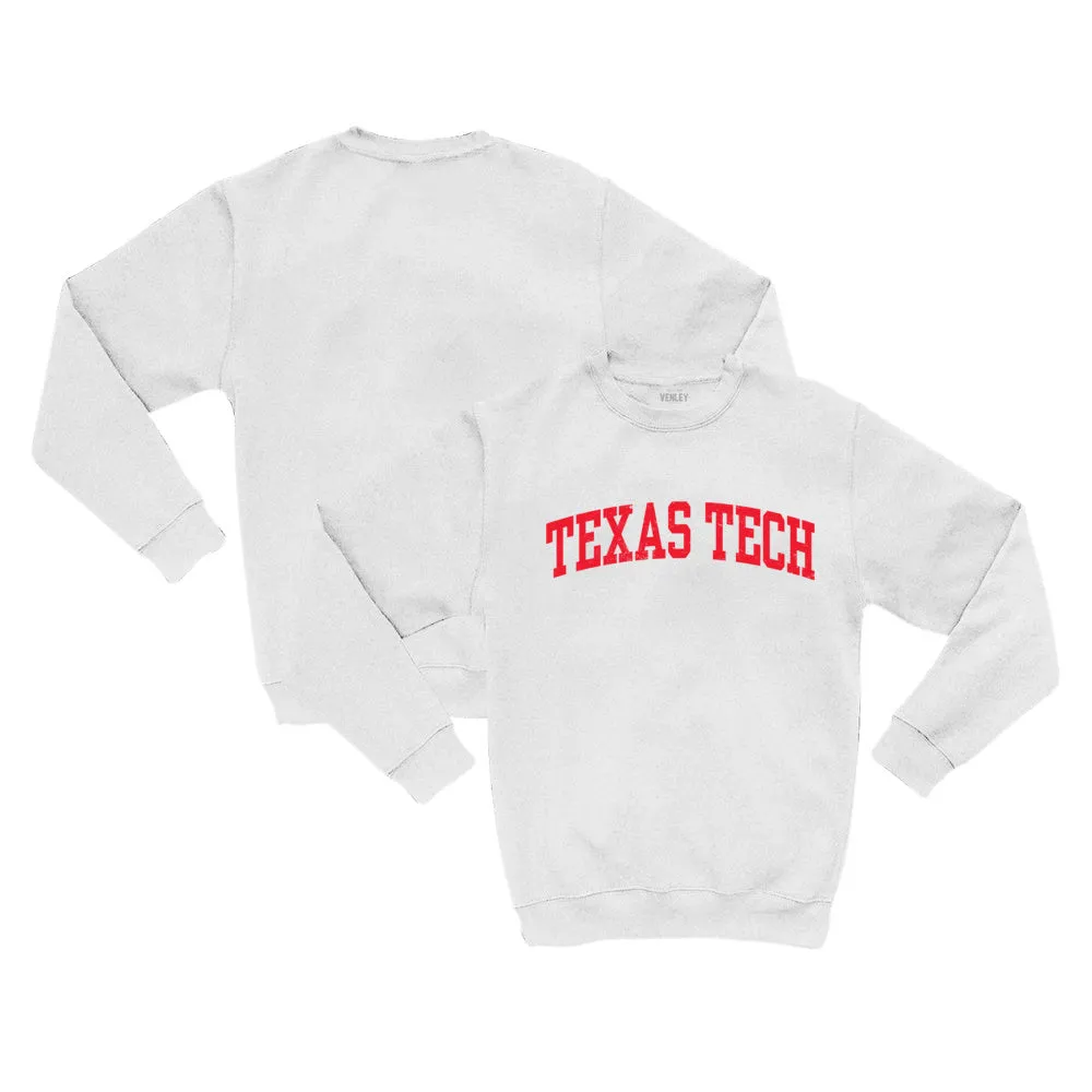 Official NCAA Texas Tech Red Raiders Unisex Premium Crewneck Sweatshirt