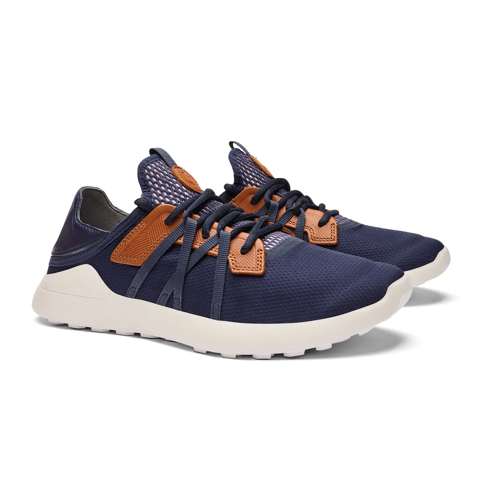 OluKai Manele Golf Shoe (Men) - Trench Blue/Trench Blue