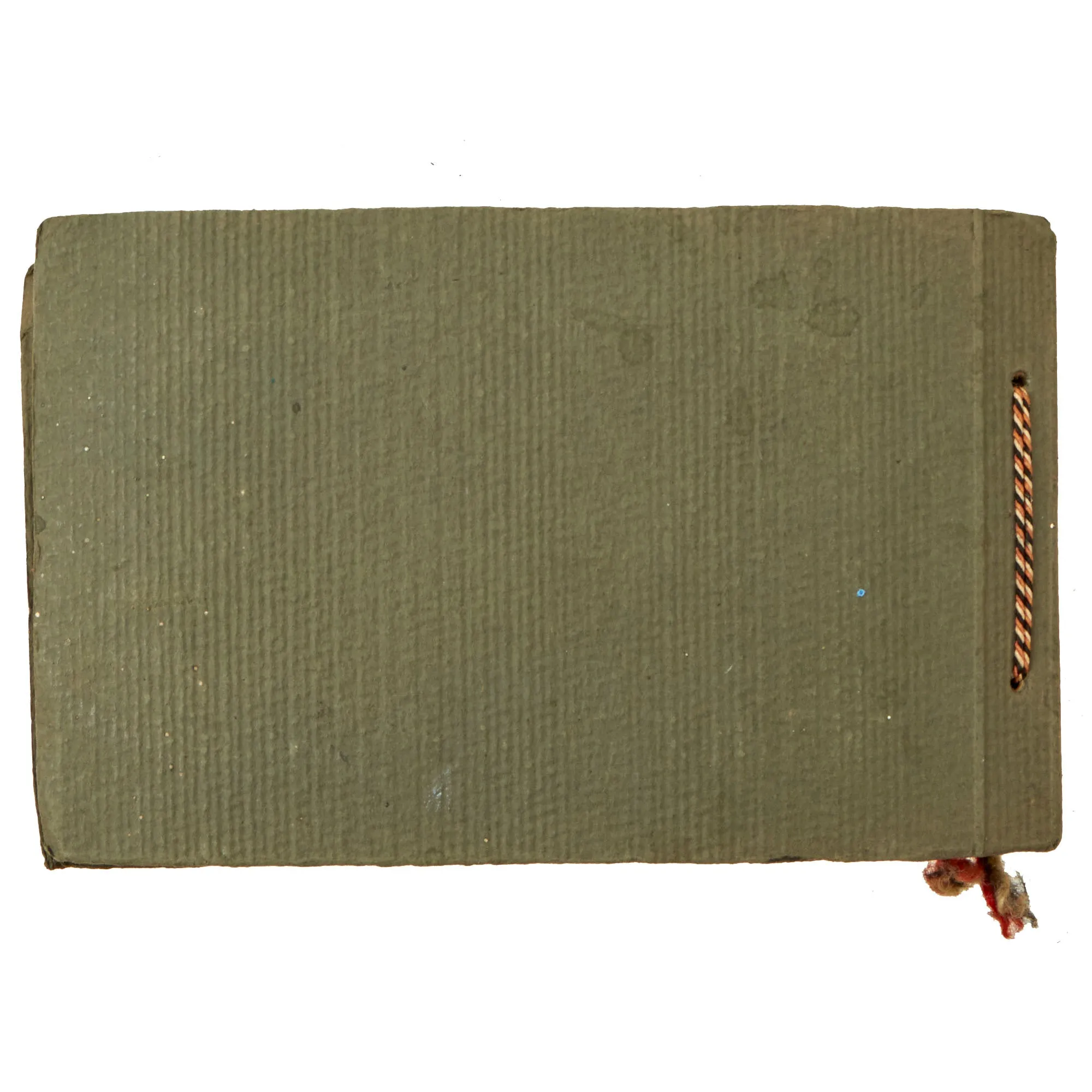 Original Imperial German WWI Photo Album with Unexploded Bomb, Ruins, and Ossuary Skulls with Unit Photos - 44 Photos & Postcards Total