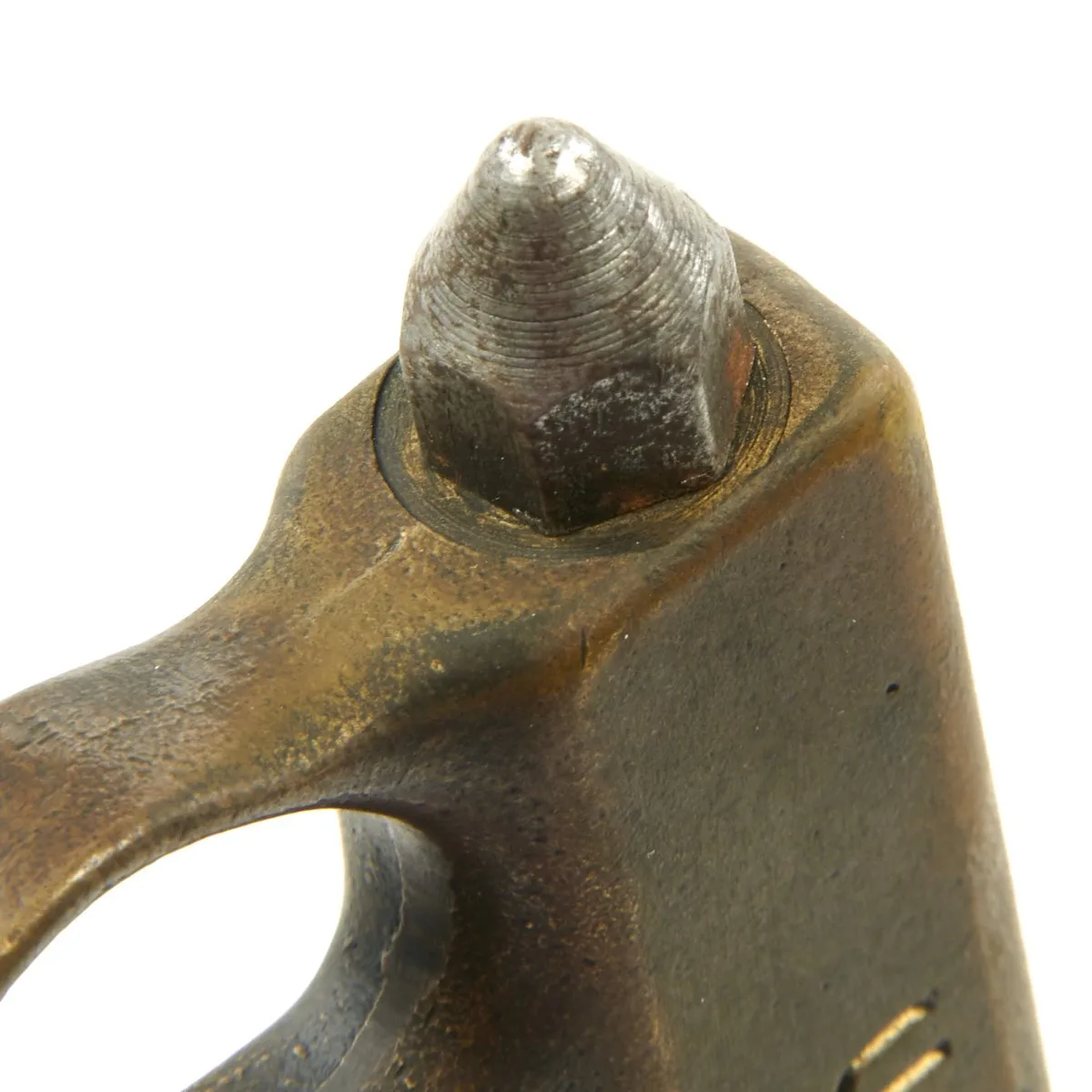 Original U.S. WWI Model 1918 Mark I Trench Knife by L.F. & C with Airborne Modified Scabbard