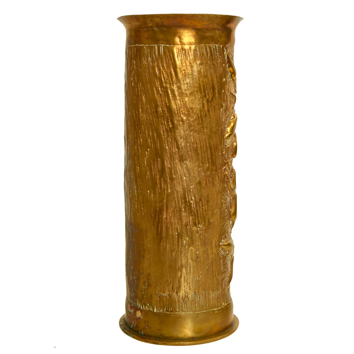 Original U.S. WWI Verdun Artillery Shell Trench Art Lot - 3 Items