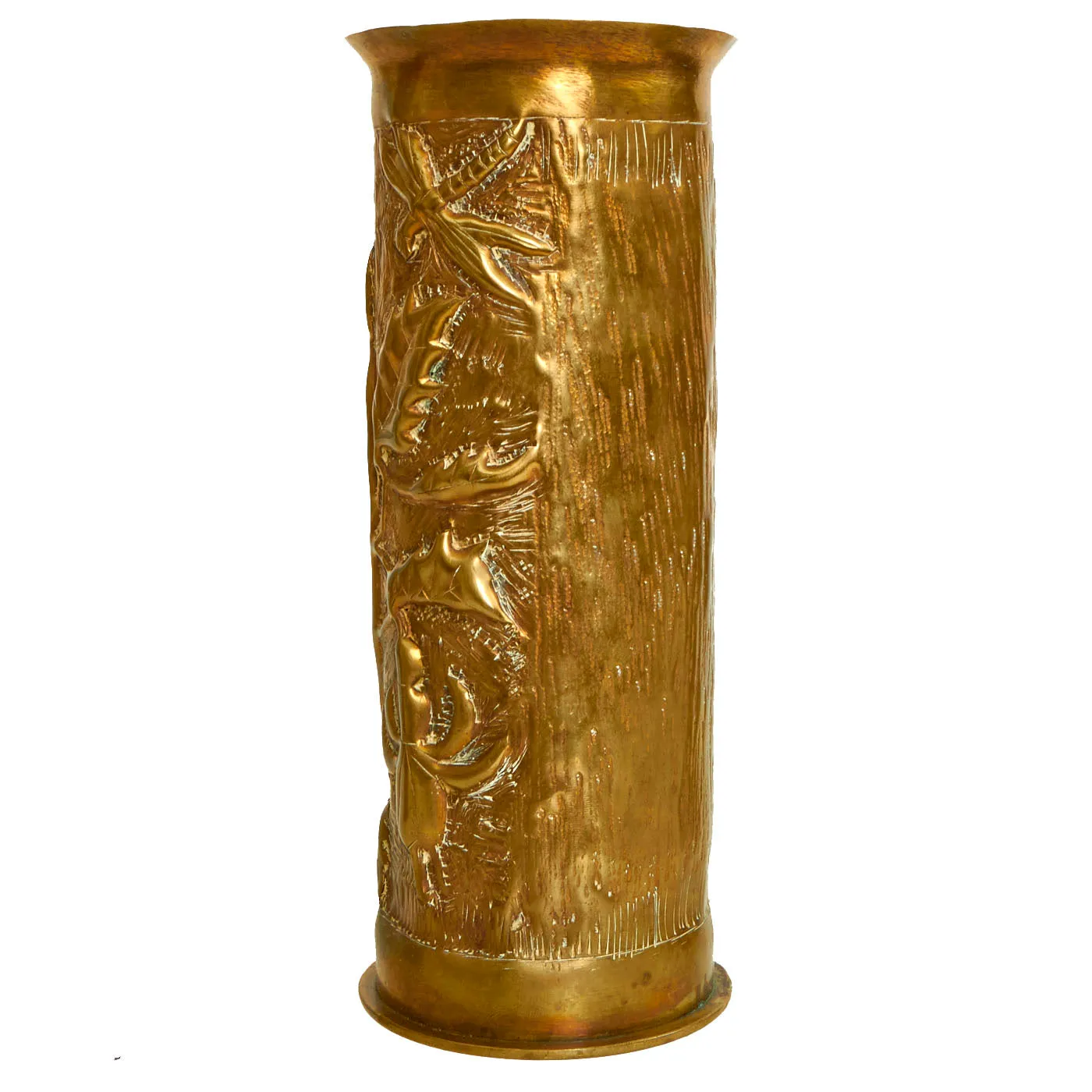 Original U.S. WWI Verdun Artillery Shell Trench Art Lot - 3 Items