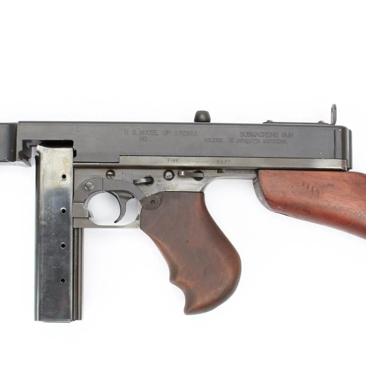 Original U.S. WWII Thompson M1928 Display SMG