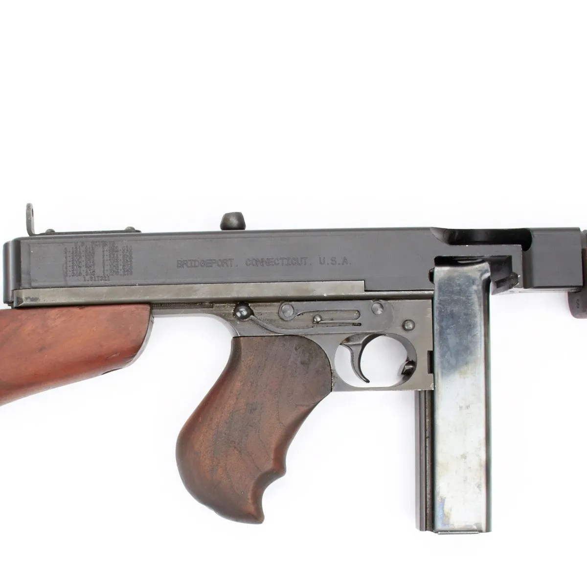 Original U.S. WWII Thompson M1928 Display SMG