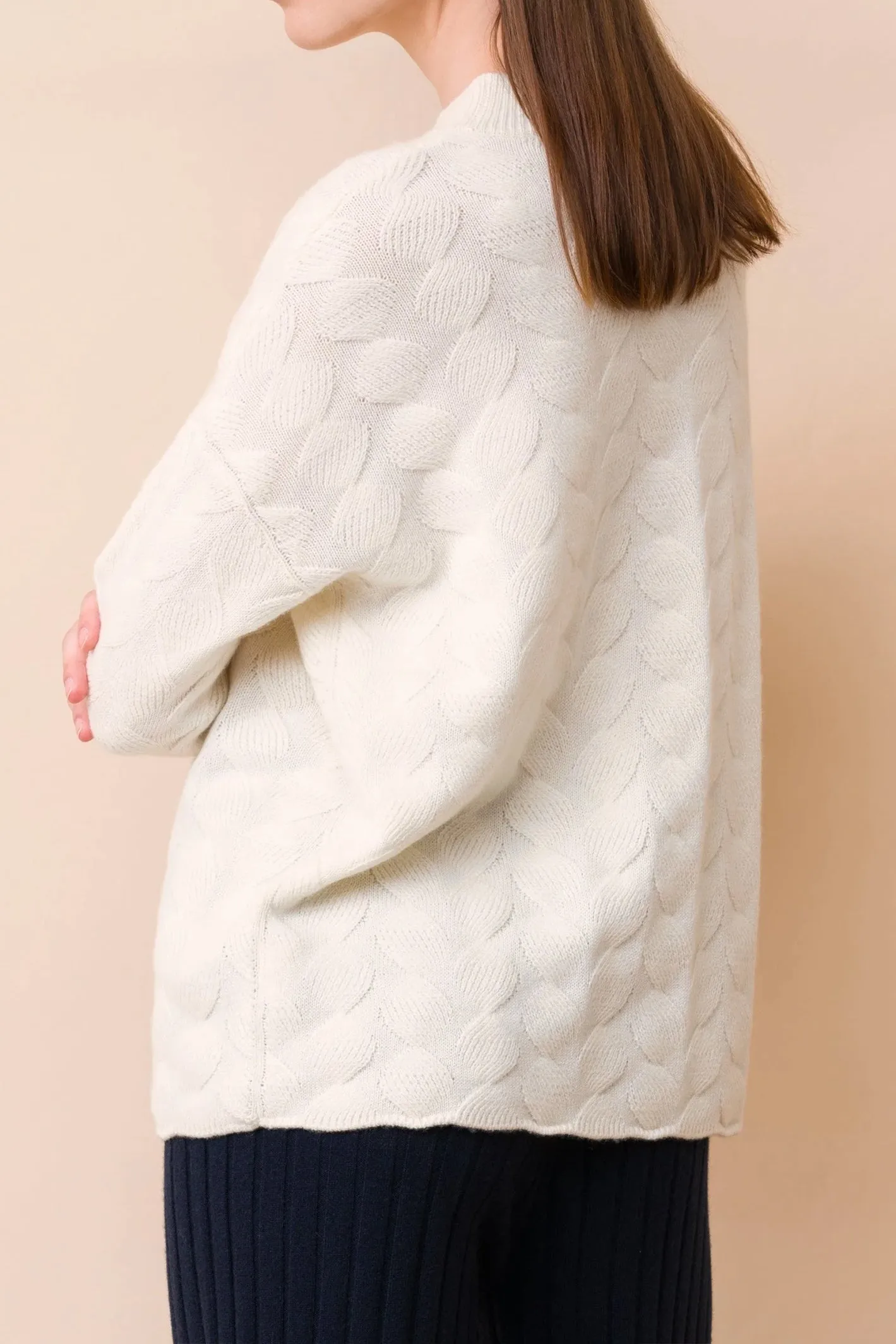 Oversized Cable Sweater