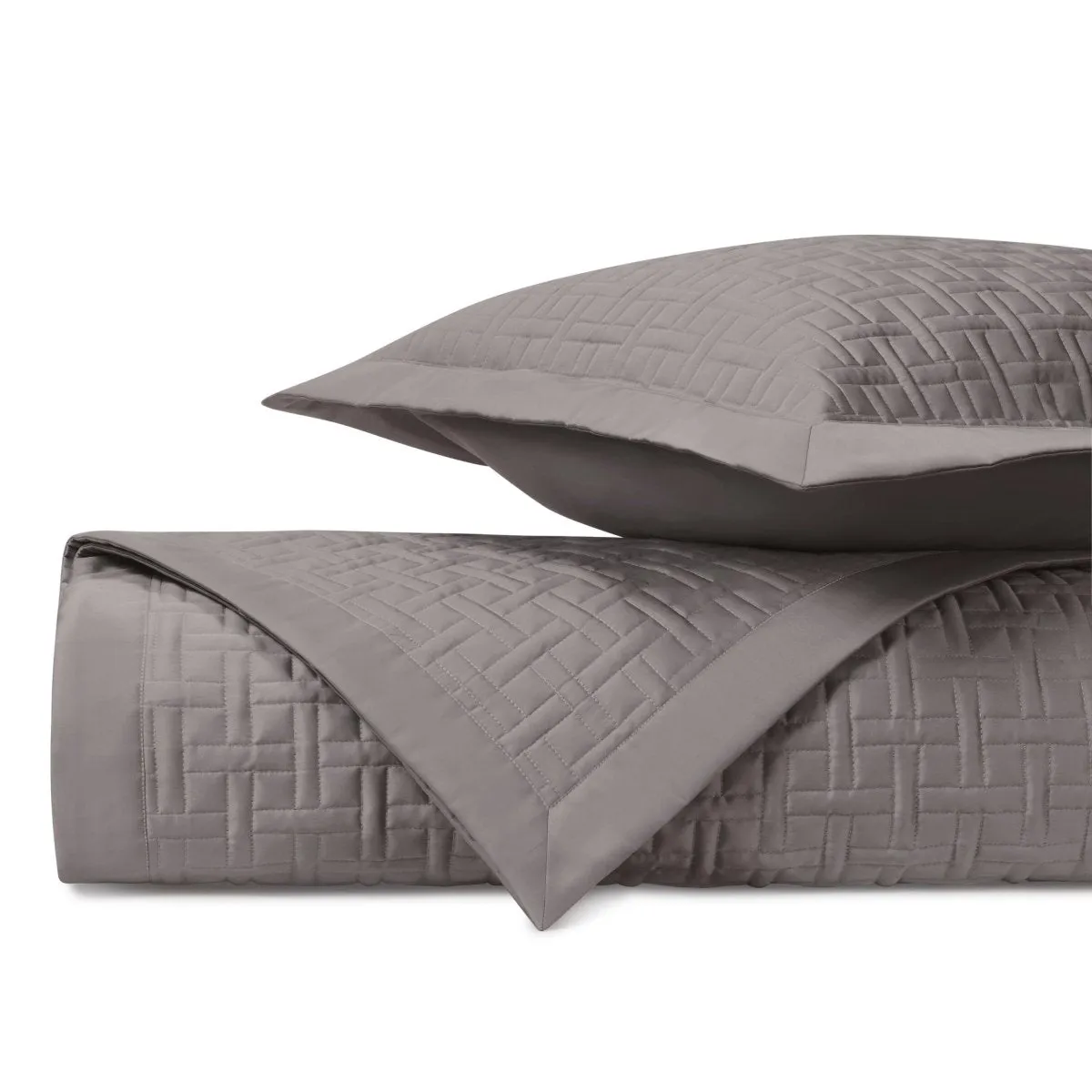 Parquet Quilted Chrome by Home Treasures