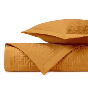 Parquet Quilted Marigold by Home Treasures